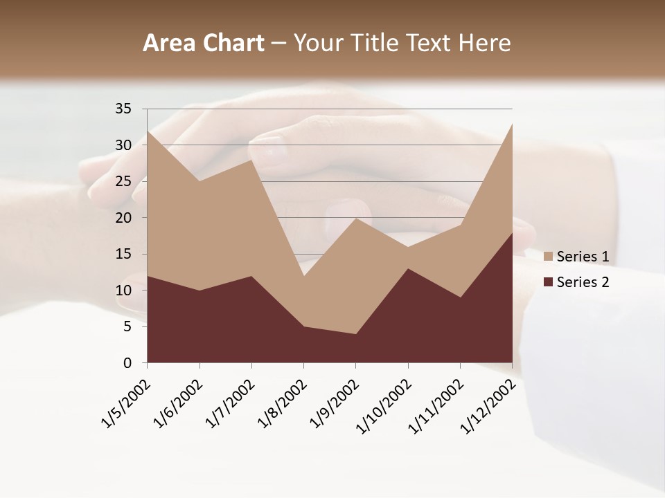 A Couple Of People Holding Hands In Front Of A Window PowerPoint Template