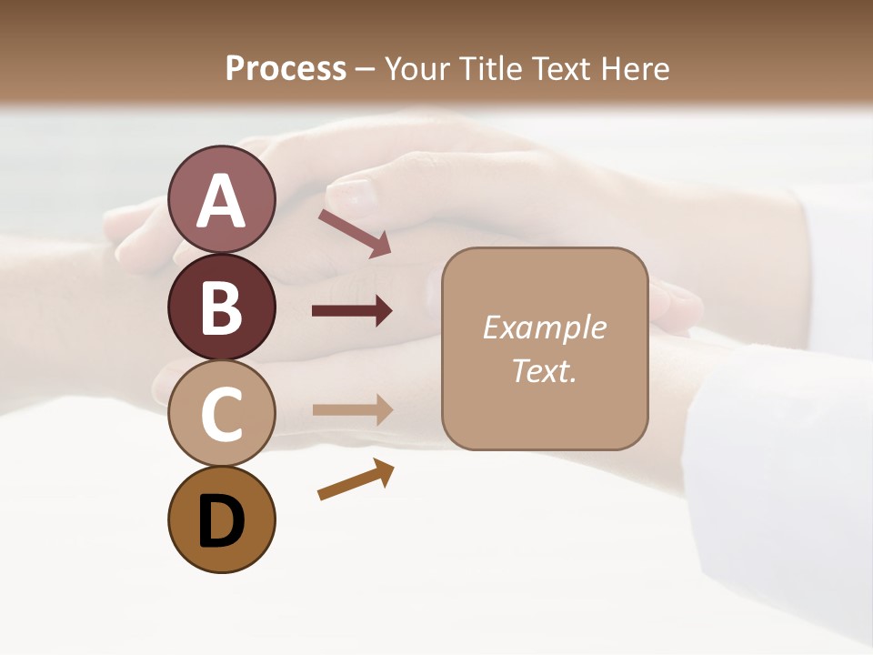 A Couple Of People Holding Hands In Front Of A Window PowerPoint Template