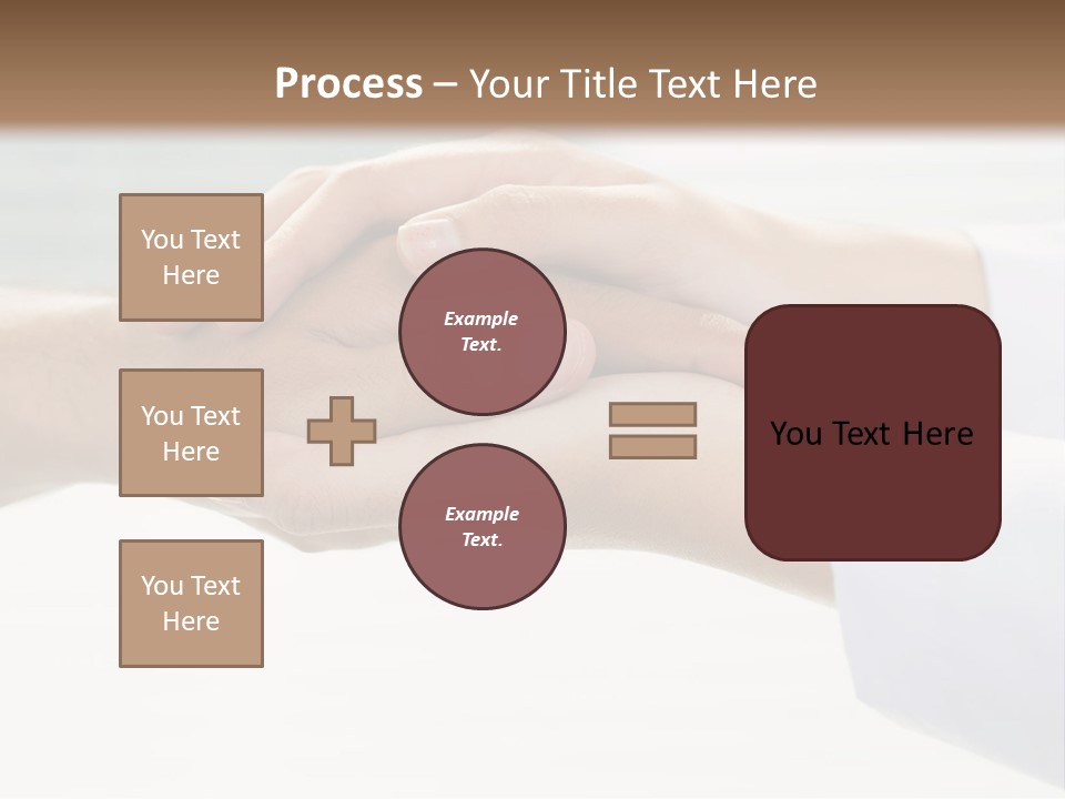 A Couple Of People Holding Hands In Front Of A Window PowerPoint Template