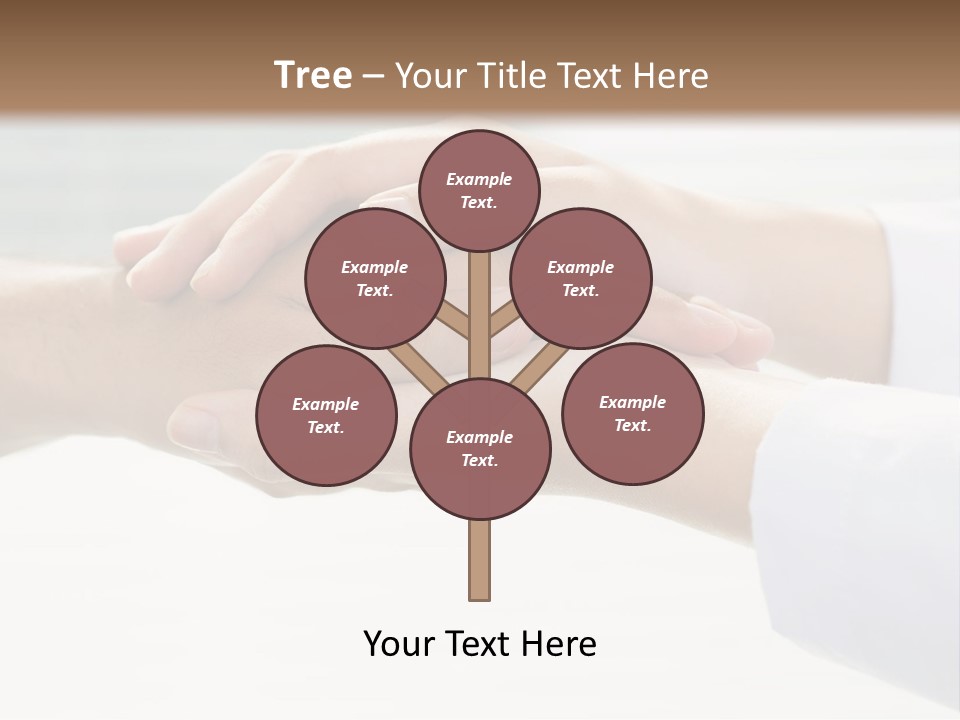 A Couple Of People Holding Hands In Front Of A Window PowerPoint Template