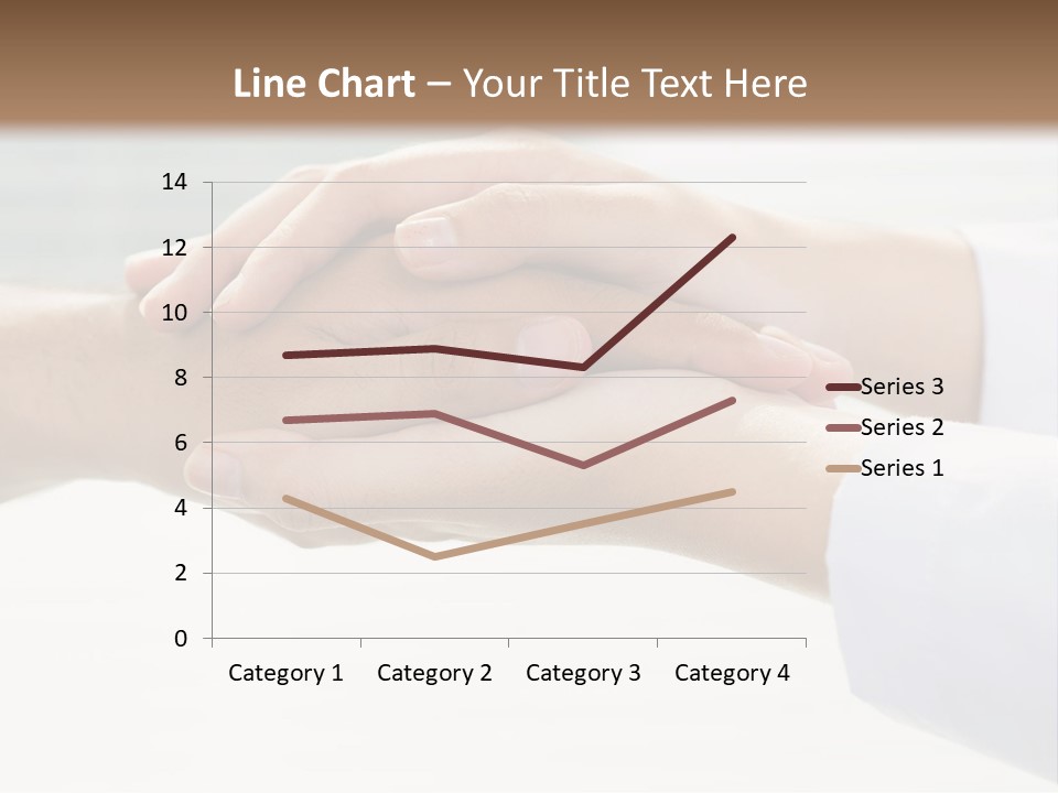 A Couple Of People Holding Hands In Front Of A Window PowerPoint Template
