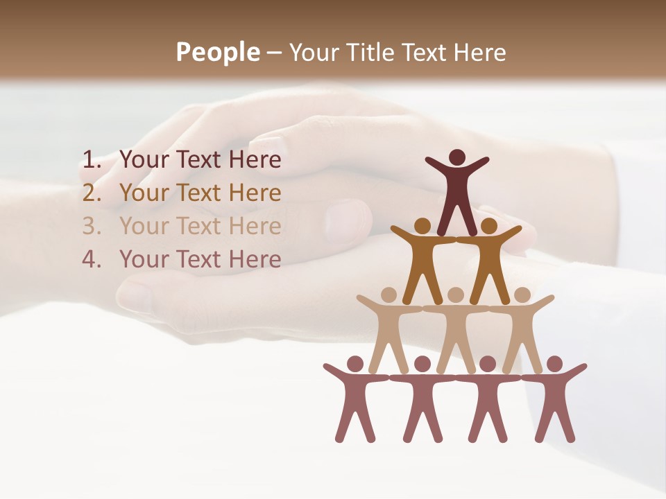 A Couple Of People Holding Hands In Front Of A Window PowerPoint Template