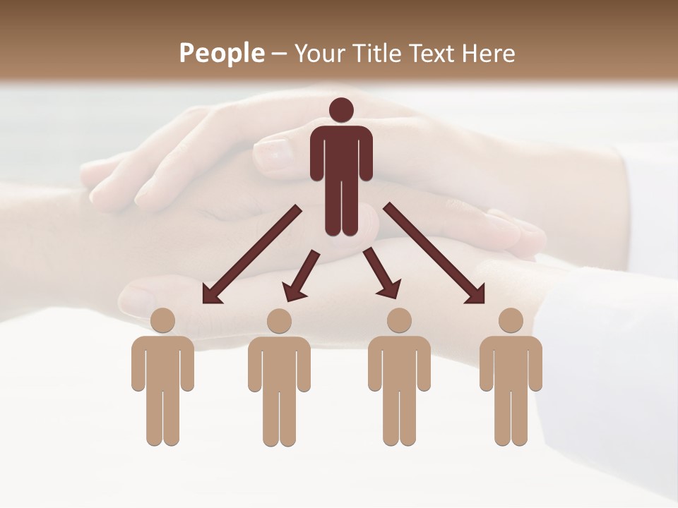 A Couple Of People Holding Hands In Front Of A Window PowerPoint Template