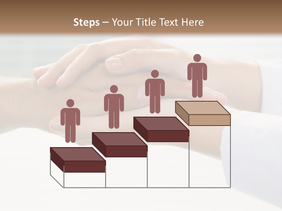 A Couple Of People Holding Hands In Front Of A Window PowerPoint Template