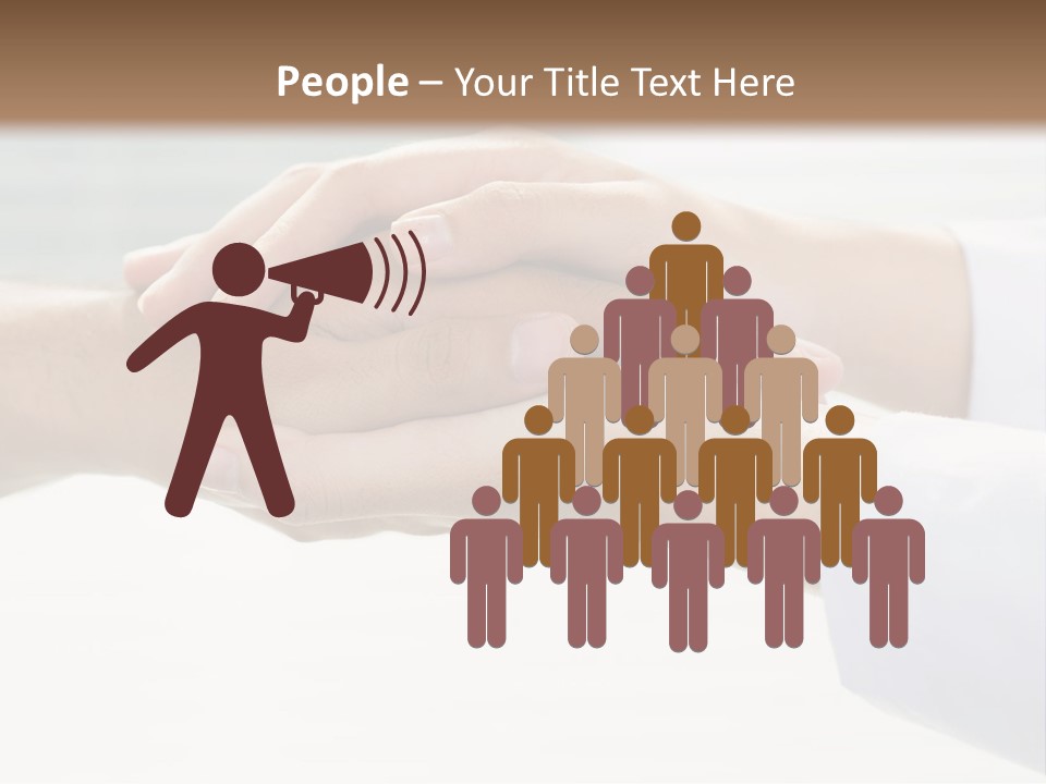 A Couple Of People Holding Hands In Front Of A Window PowerPoint Template