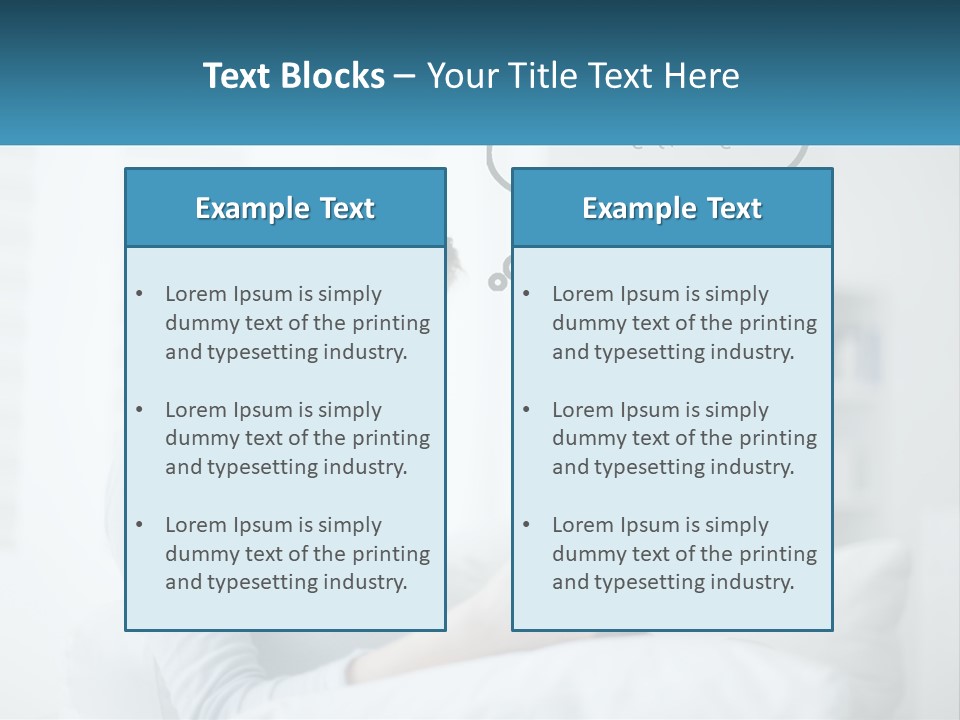 A Woman Sitting On A Couch Looking At A Tablet PowerPoint Template