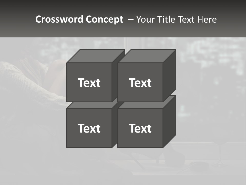 A Woman Sitting On A Window Sill With A Glass Of Wine PowerPoint Template