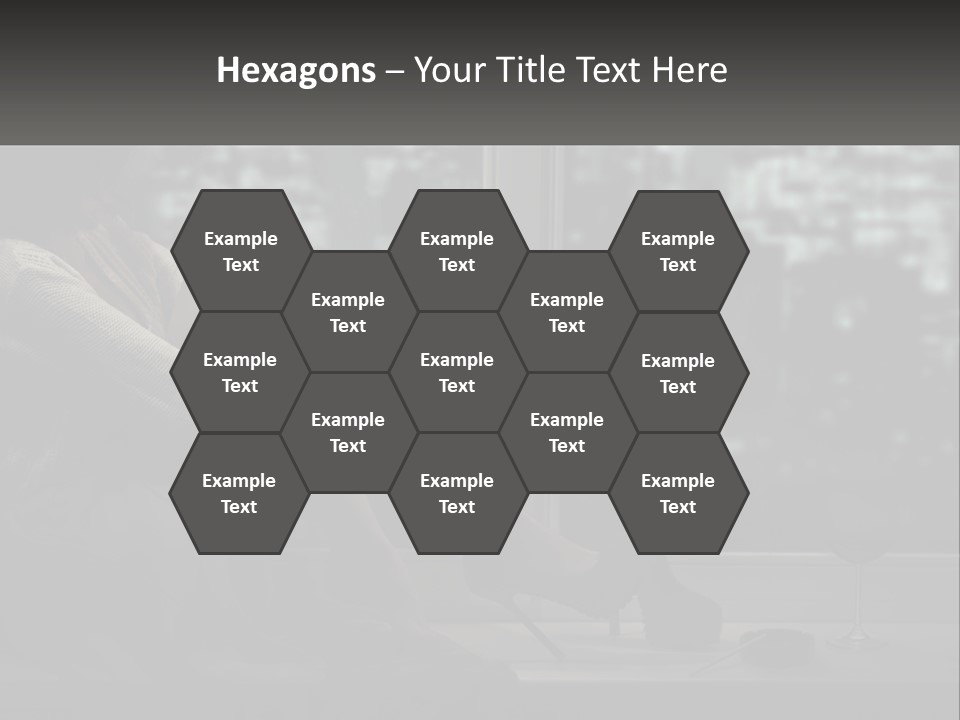 A Woman Sitting On A Window Sill With A Glass Of Wine PowerPoint Template