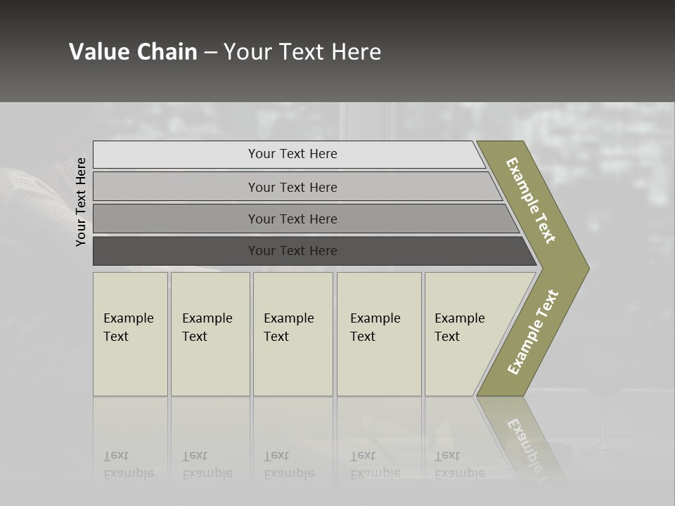 A Woman Sitting On A Window Sill With A Glass Of Wine PowerPoint Template