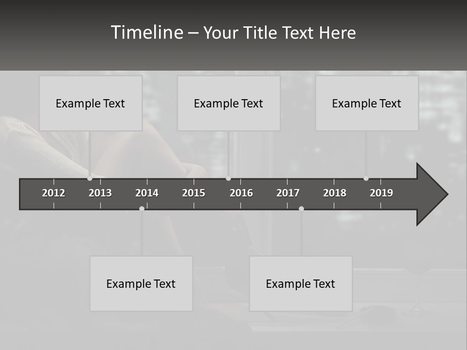 A Woman Sitting On A Window Sill With A Glass Of Wine PowerPoint Template