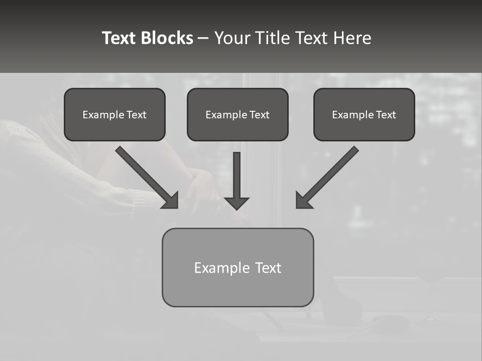 A Woman Sitting On A Window Sill With A Glass Of Wine PowerPoint Template