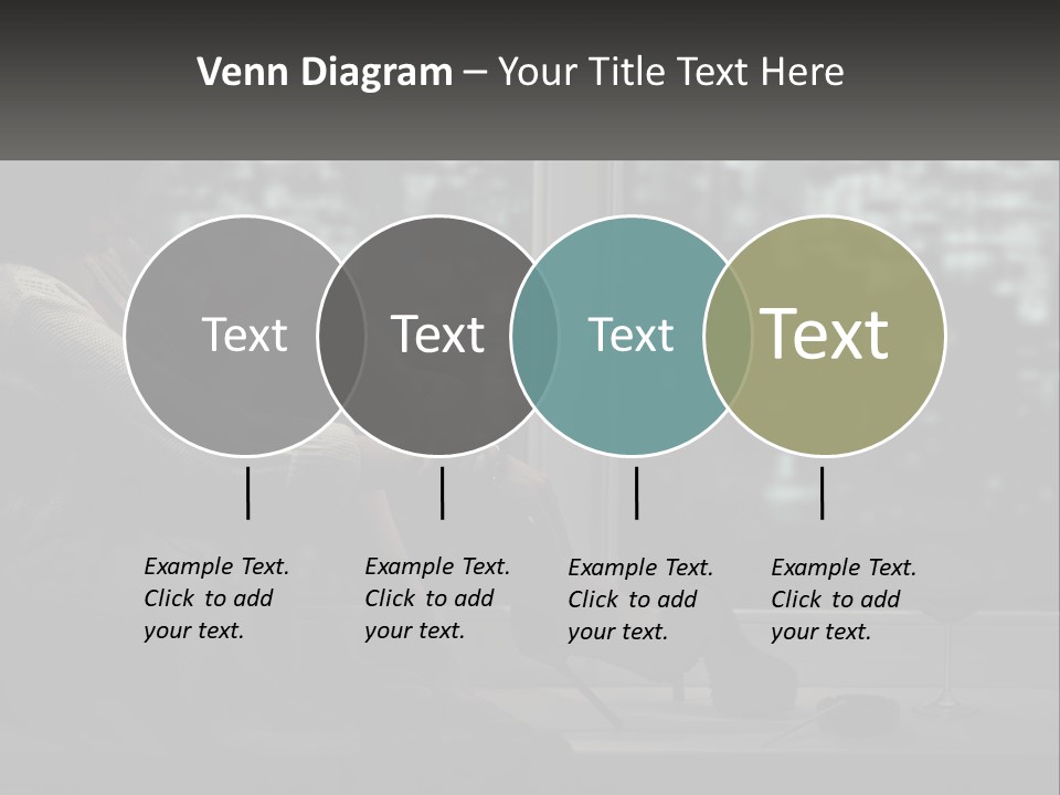A Woman Sitting On A Window Sill With A Glass Of Wine PowerPoint Template