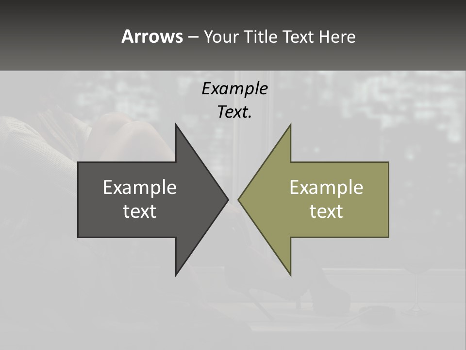 A Woman Sitting On A Window Sill With A Glass Of Wine PowerPoint Template