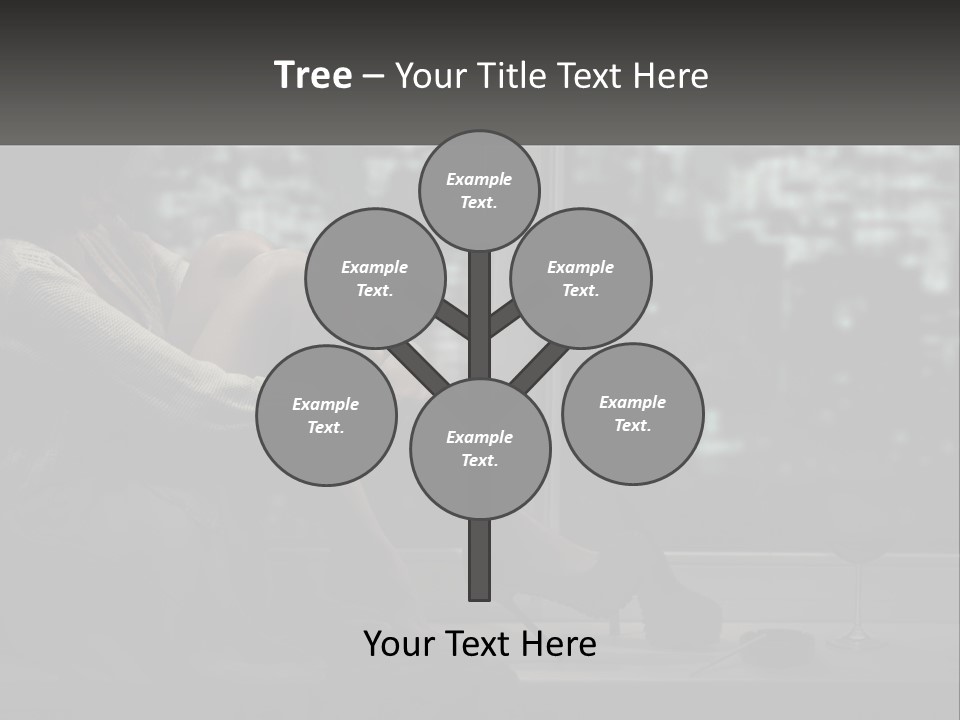 A Woman Sitting On A Window Sill With A Glass Of Wine PowerPoint Template