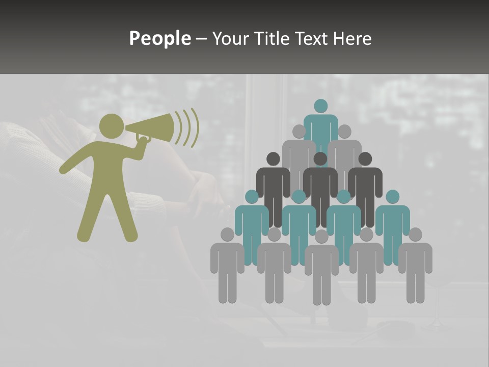 A Woman Sitting On A Window Sill With A Glass Of Wine PowerPoint Template