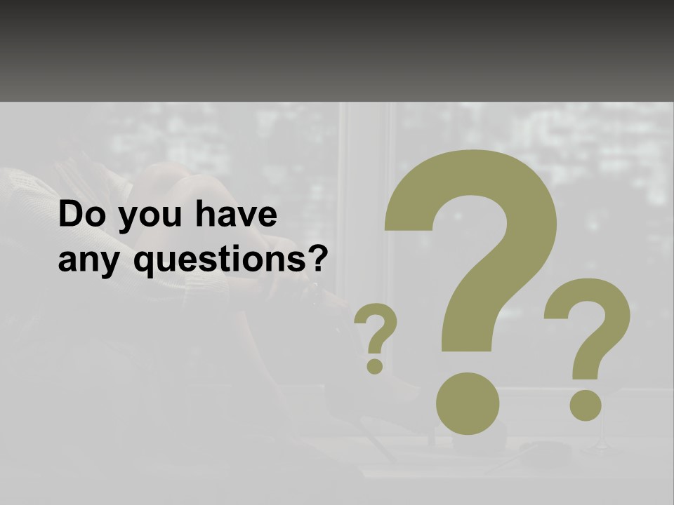 A Woman Sitting On A Window Sill With A Glass Of Wine PowerPoint Template