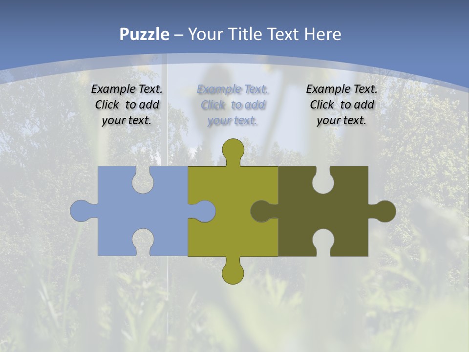 A Field Of Dandelions With A Swedish Flag In The Background PowerPoint Template