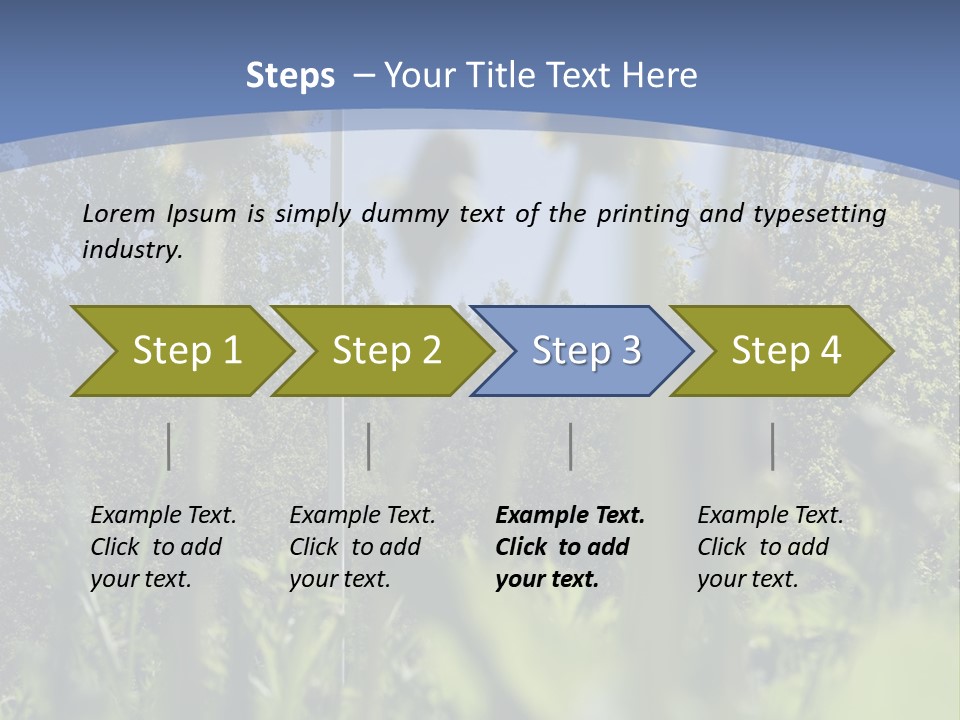 A Field Of Dandelions With A Swedish Flag In The Background PowerPoint Template