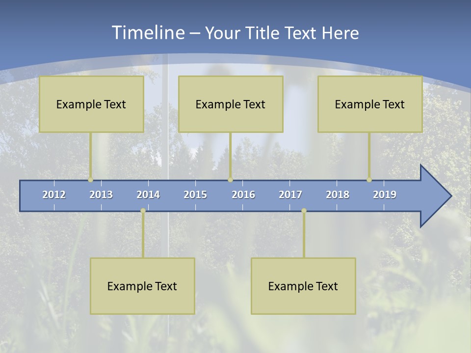 A Field Of Dandelions With A Swedish Flag In The Background PowerPoint Template
