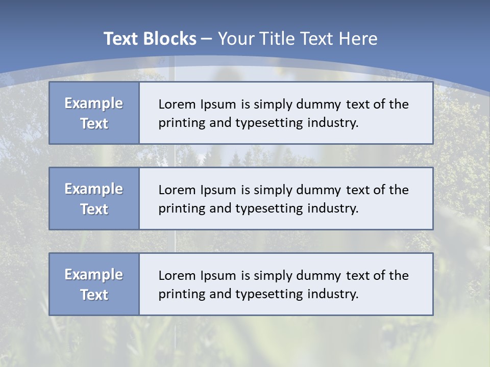 A Field Of Dandelions With A Swedish Flag In The Background PowerPoint Template