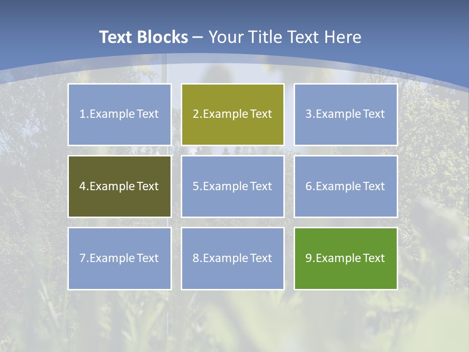 A Field Of Dandelions With A Swedish Flag In The Background PowerPoint Template