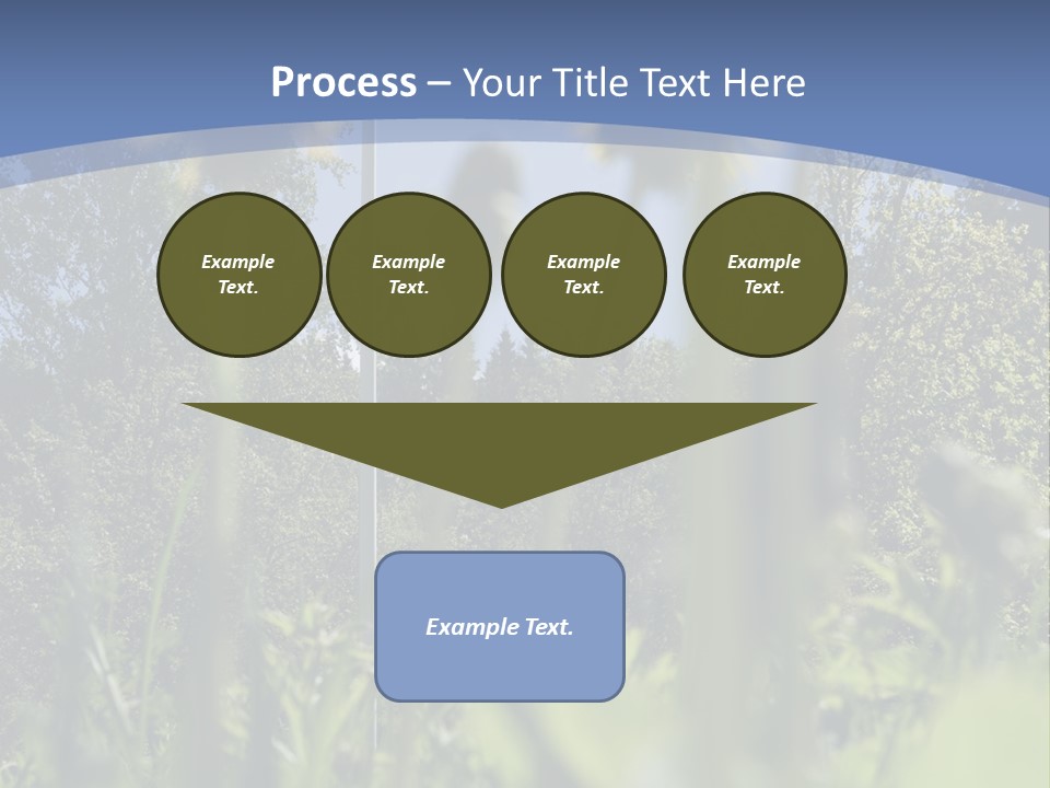 A Field Of Dandelions With A Swedish Flag In The Background PowerPoint Template
