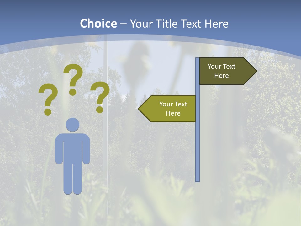 A Field Of Dandelions With A Swedish Flag In The Background PowerPoint Template