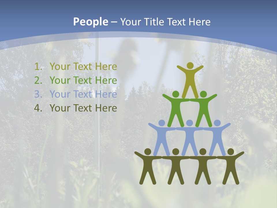 A Field Of Dandelions With A Swedish Flag In The Background PowerPoint Template