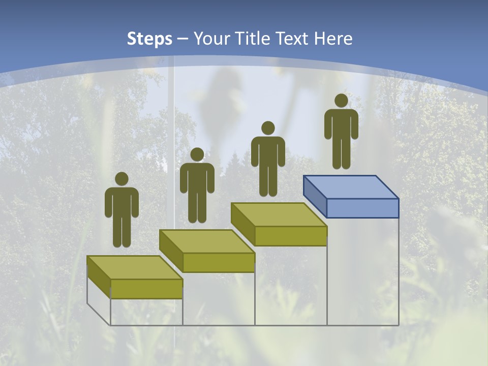 A Field Of Dandelions With A Swedish Flag In The Background PowerPoint Template