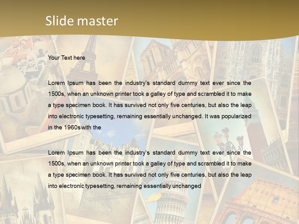 A Collage Of Pictures With The Words Name Of Presentation Company Name PowerPoint Template