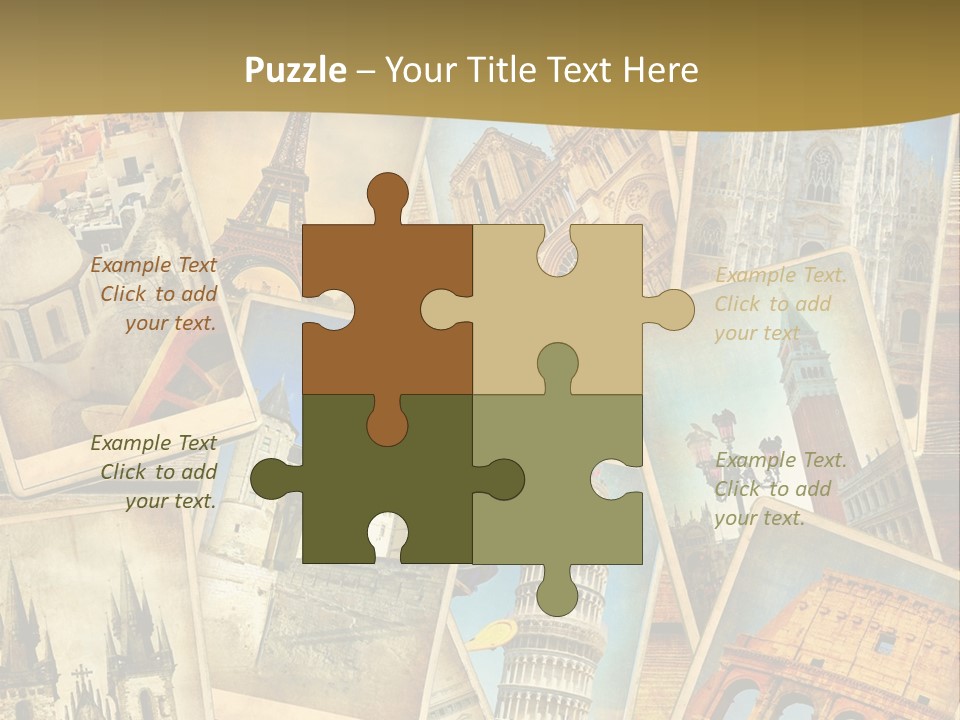 A Collage Of Pictures With The Words Name Of Presentation Company Name PowerPoint Template