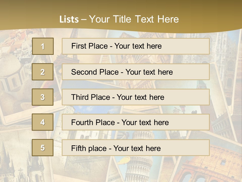 A Collage Of Pictures With The Words Name Of Presentation Company Name PowerPoint Template