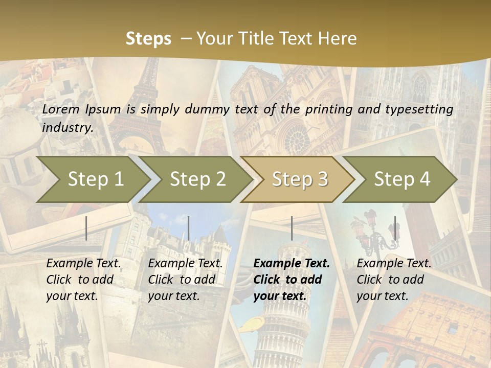 A Collage Of Pictures With The Words Name Of Presentation Company Name PowerPoint Template
