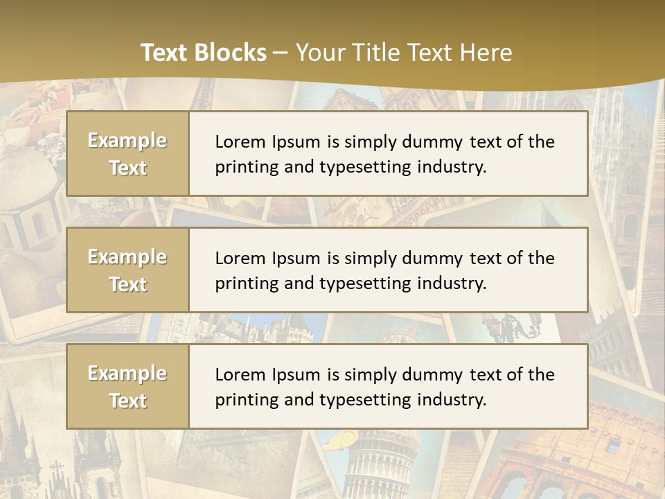 A Collage Of Pictures With The Words Name Of Presentation Company Name PowerPoint Template