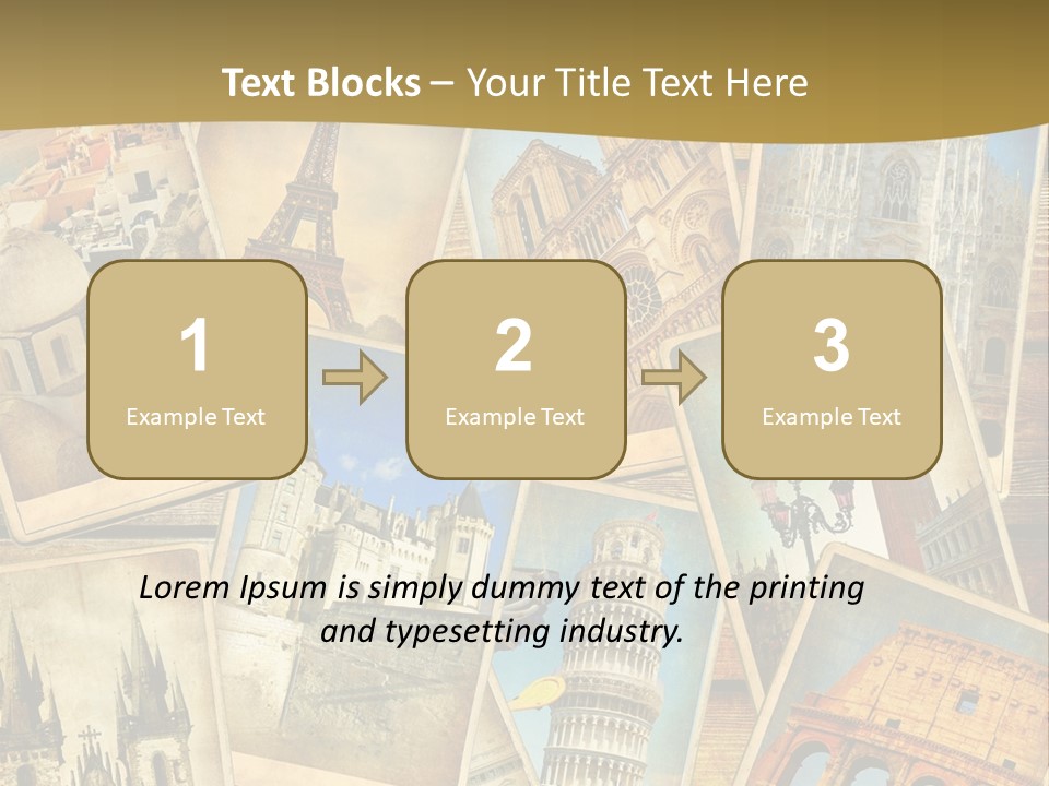 A Collage Of Pictures With The Words Name Of Presentation Company Name PowerPoint Template