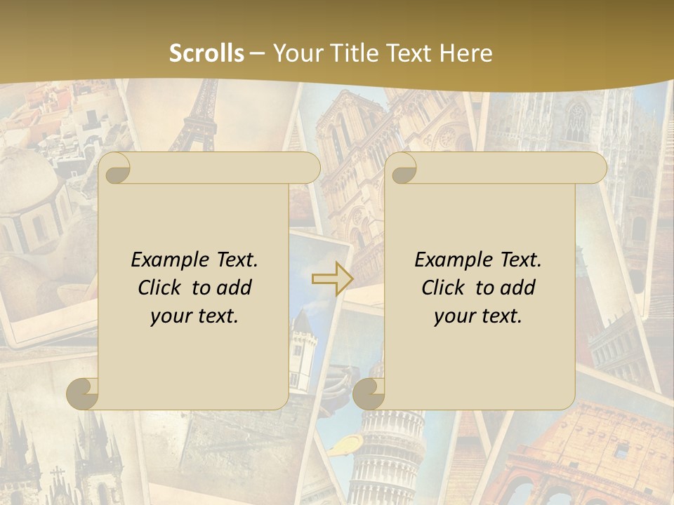 A Collage Of Pictures With The Words Name Of Presentation Company Name PowerPoint Template