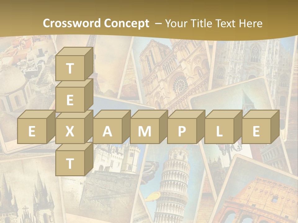 A Collage Of Pictures With The Words Name Of Presentation Company Name PowerPoint Template