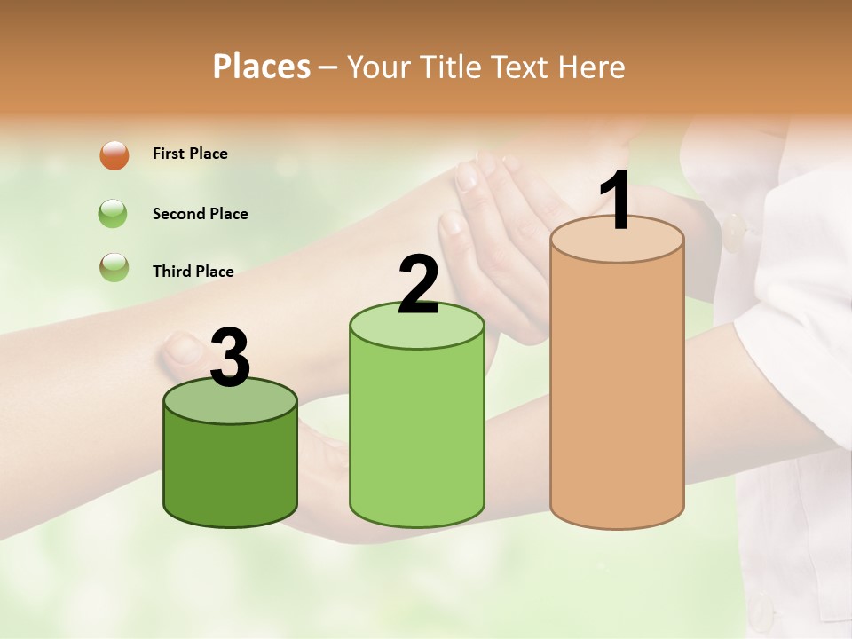 A Person Is Holding The Foot Of Another Person PowerPoint Template