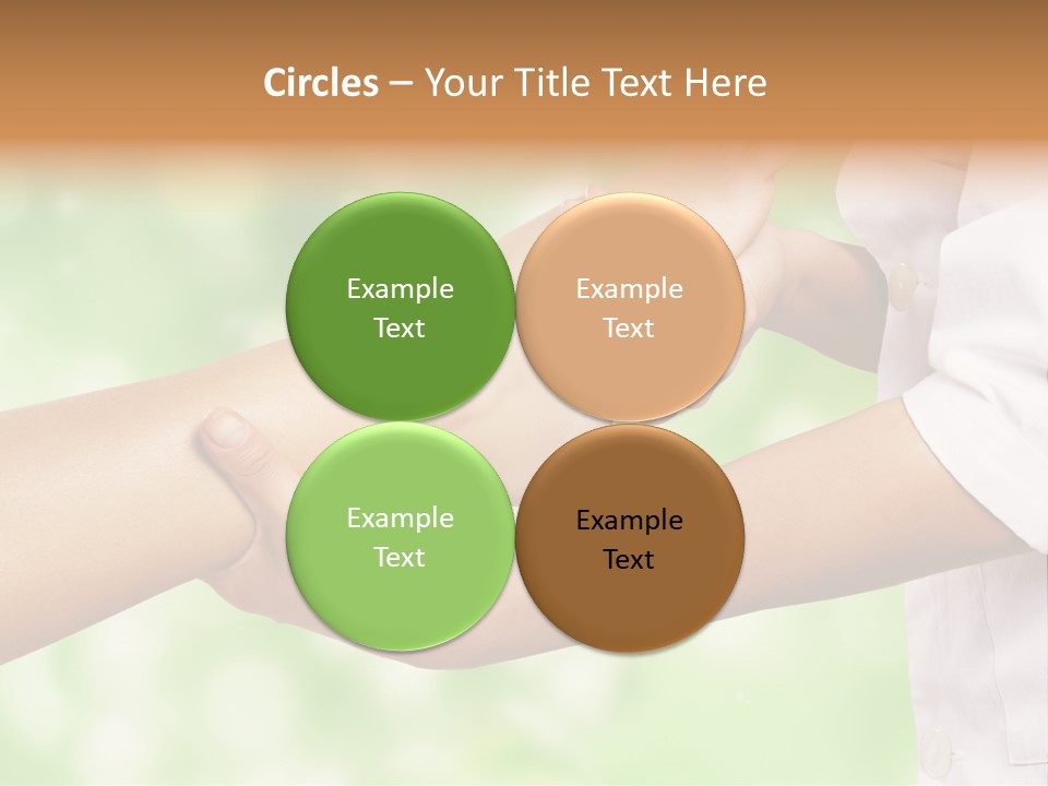 A Person Is Holding The Foot Of Another Person PowerPoint Template