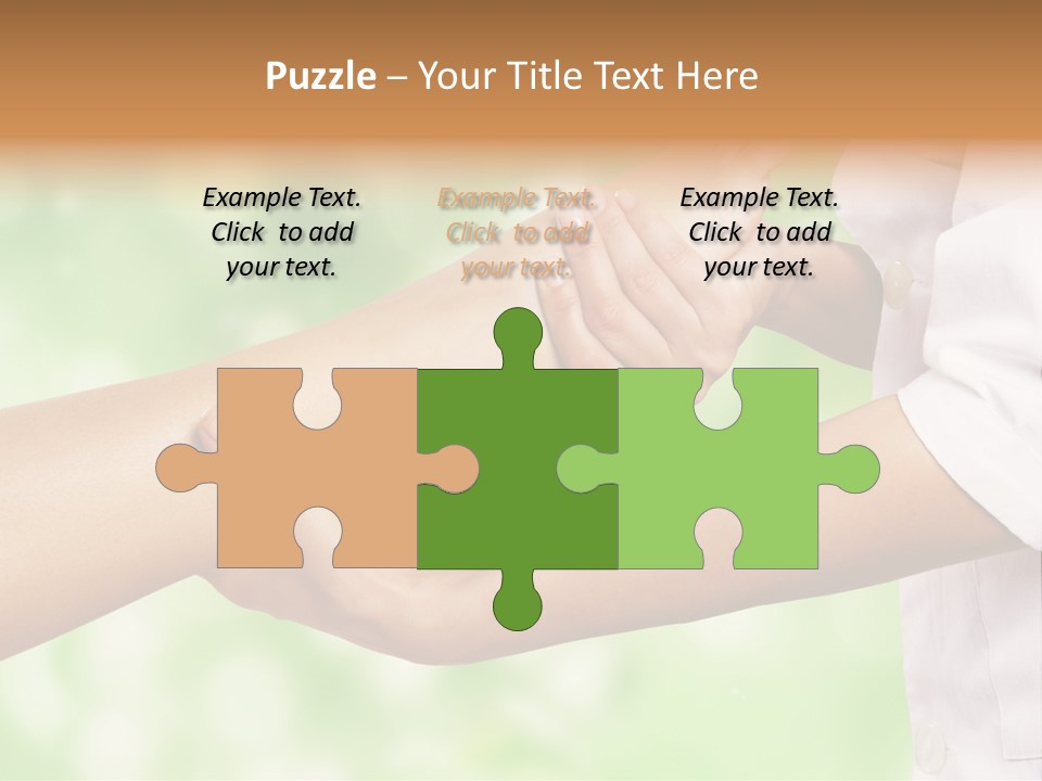 A Person Is Holding The Foot Of Another Person PowerPoint Template