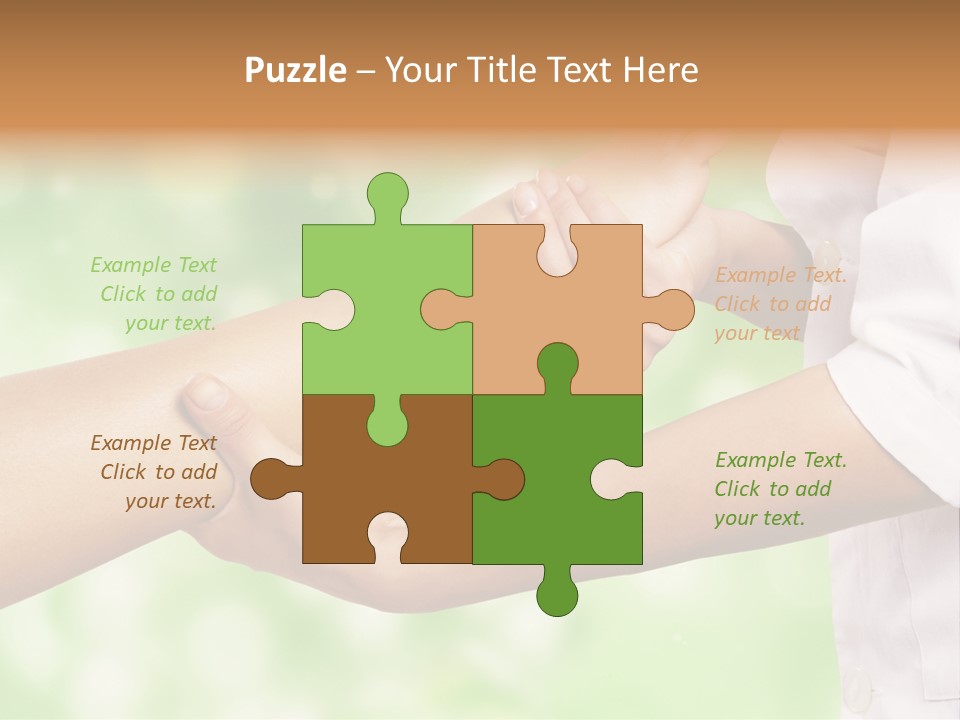 A Person Is Holding The Foot Of Another Person PowerPoint Template