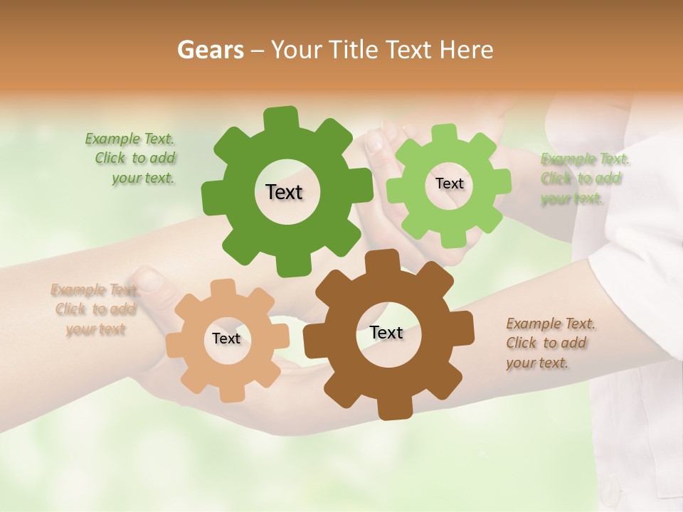 A Person Is Holding The Foot Of Another Person PowerPoint Template