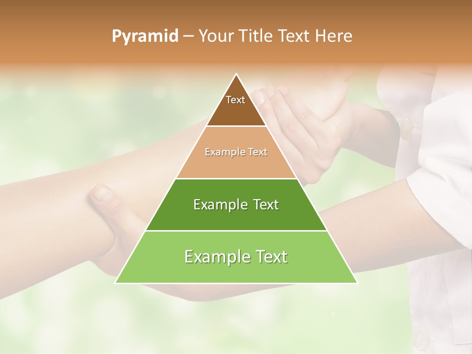 A Person Is Holding The Foot Of Another Person PowerPoint Template