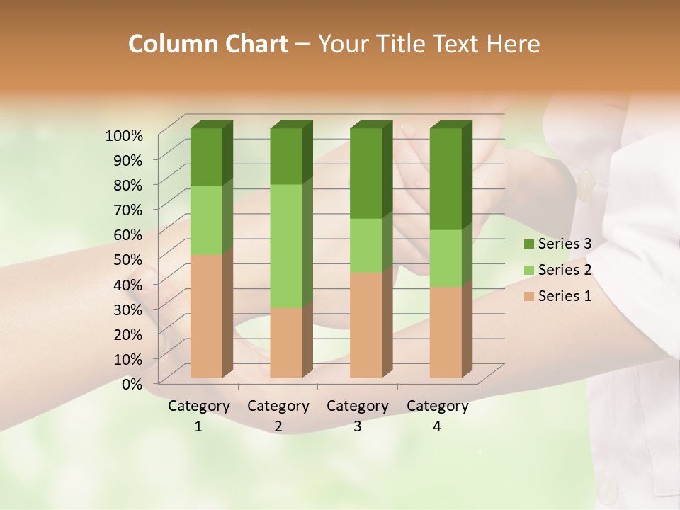 A Person Is Holding The Foot Of Another Person PowerPoint Template