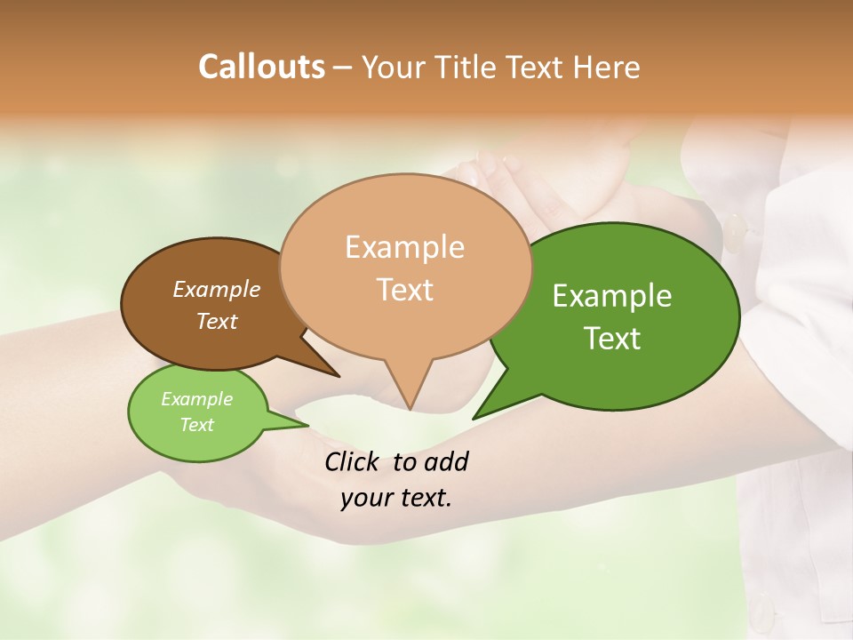 A Person Is Holding The Foot Of Another Person PowerPoint Template