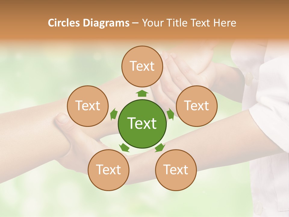 A Person Is Holding The Foot Of Another Person PowerPoint Template