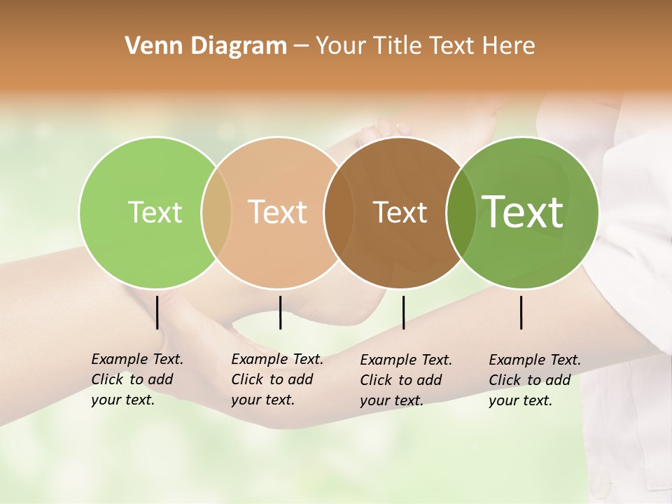 A Person Is Holding The Foot Of Another Person PowerPoint Template