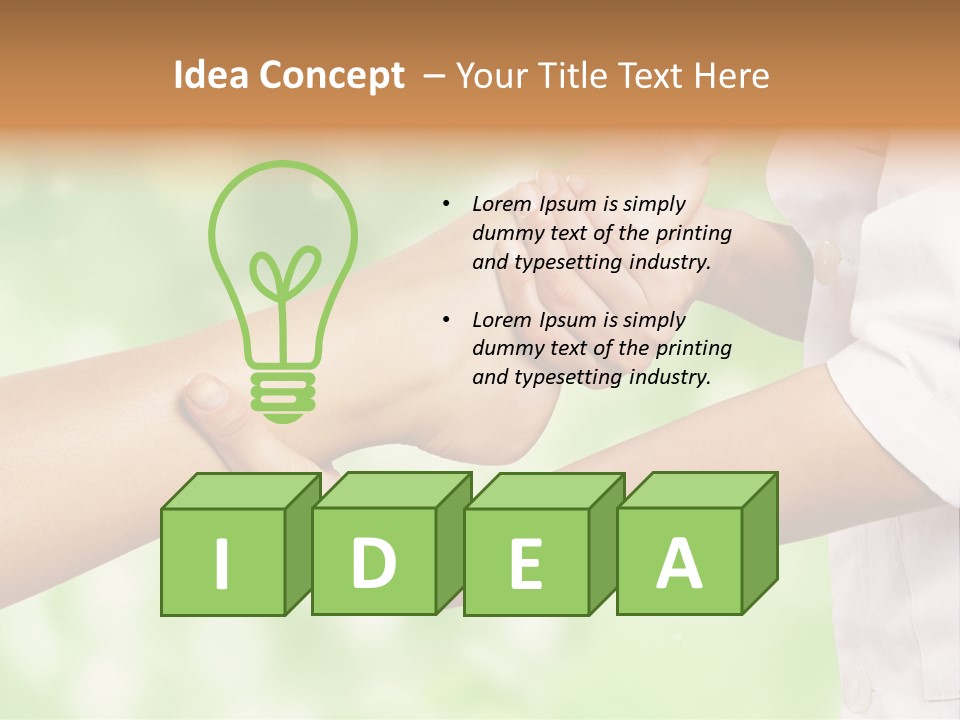 A Person Is Holding The Foot Of Another Person PowerPoint Template