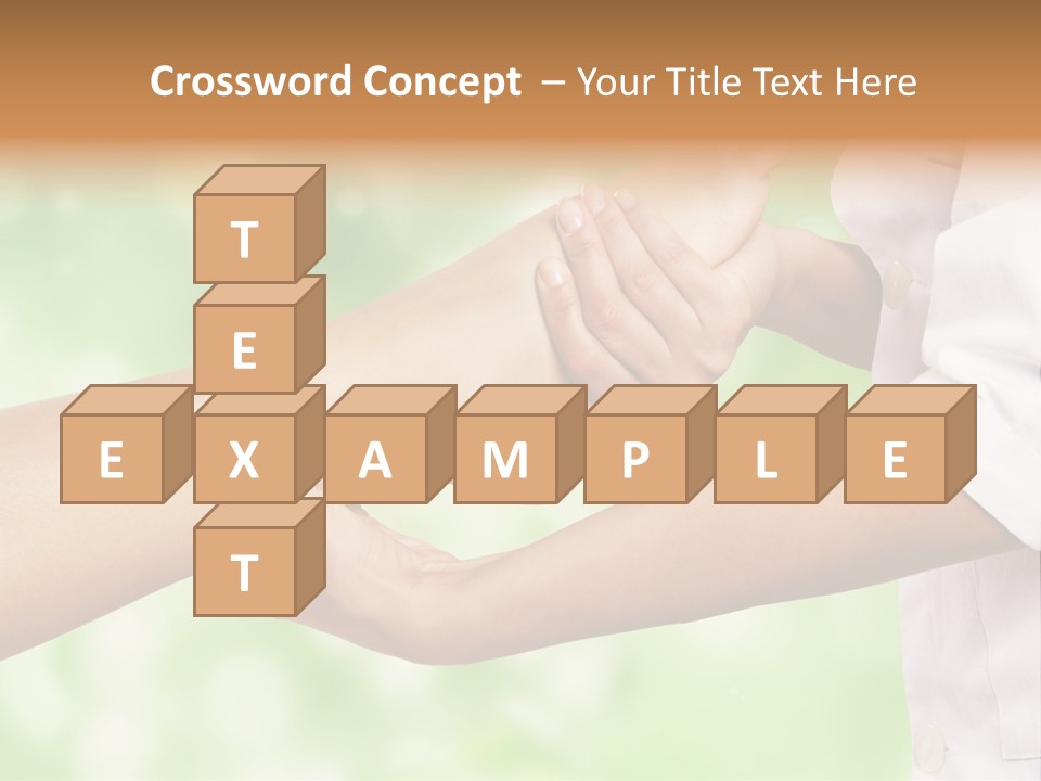 A Person Is Holding The Foot Of Another Person PowerPoint Template