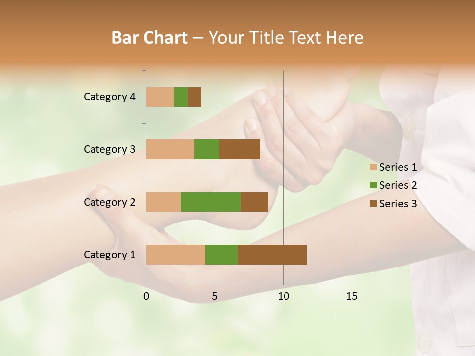 A Person Is Holding The Foot Of Another Person PowerPoint Template
